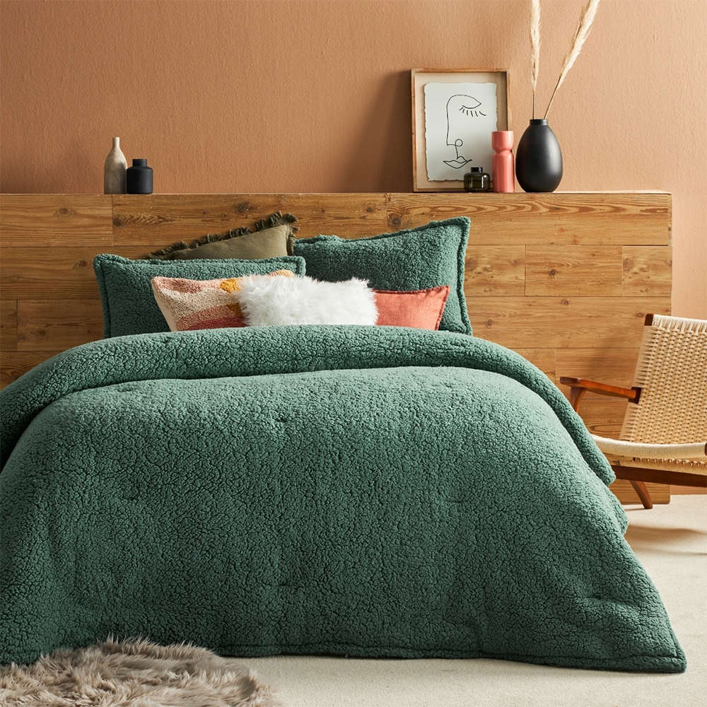 Set cuvertură Lani Sherpa Plush Winter Warmth