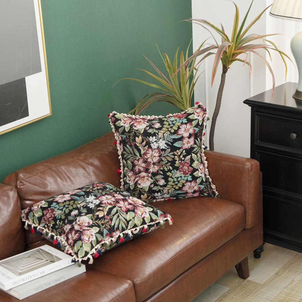 Perna stil marocan etnic american perna decorativa cu franjuri